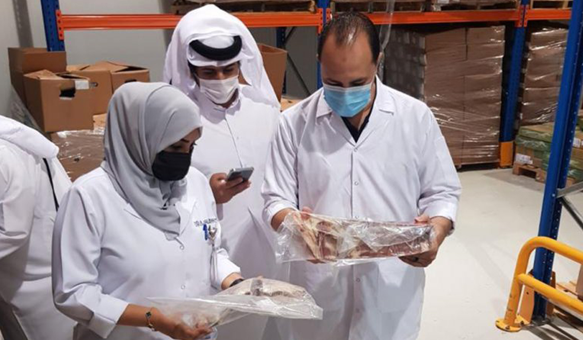250 tonnes of frozen meat seized